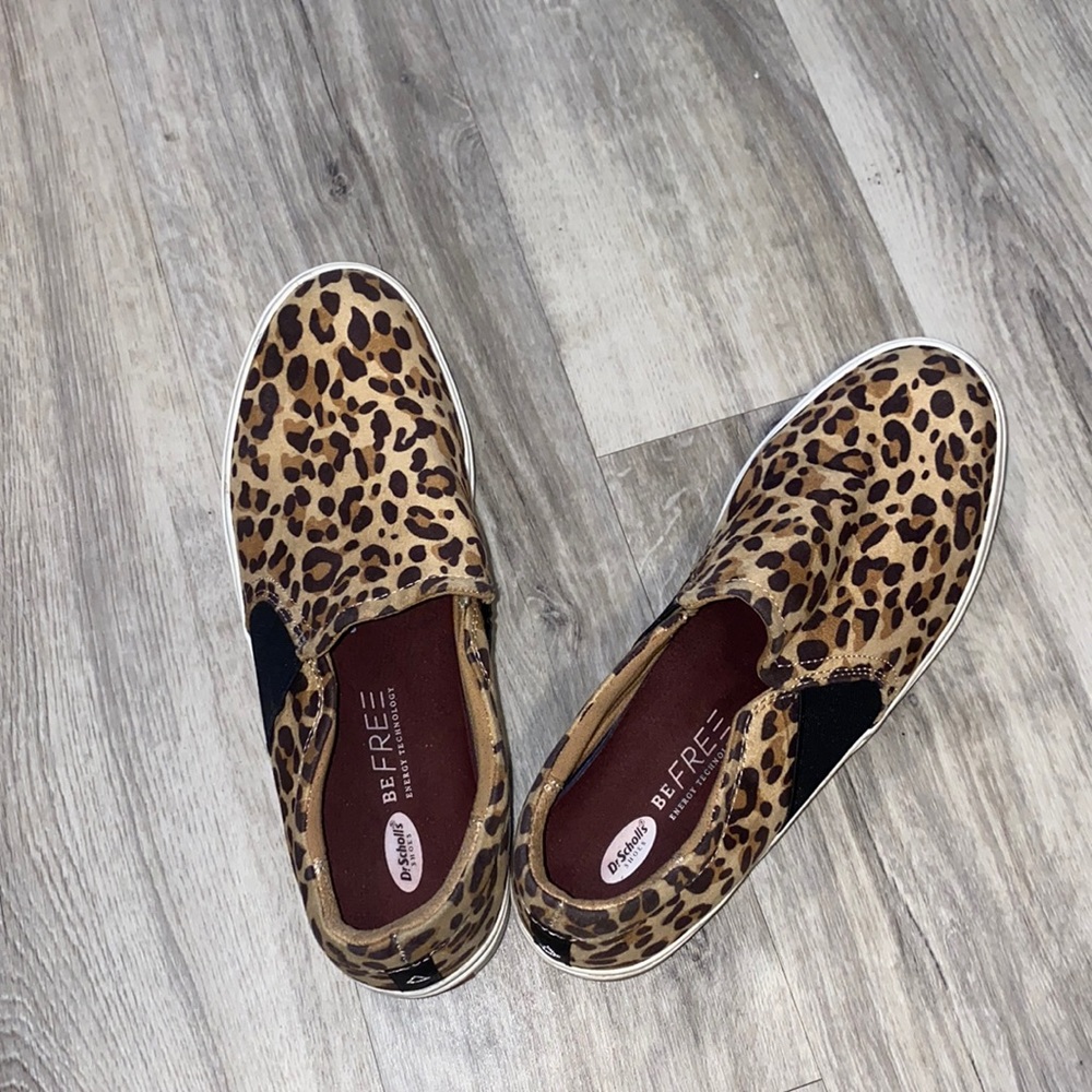 Super Comfortable Dr. Scholls Leopard Print